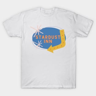 Stardust Inn Retro Motel Sign T-Shirt